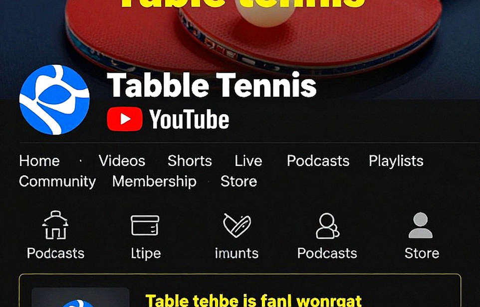Waffle the Dog, a Blindfold Shot and England's Grassroots Table Tennis Strategy on CBeebies Waffle the Dog, a Blindfold Shot and England's Grassroots Table Tennis Strategy on CBeebies